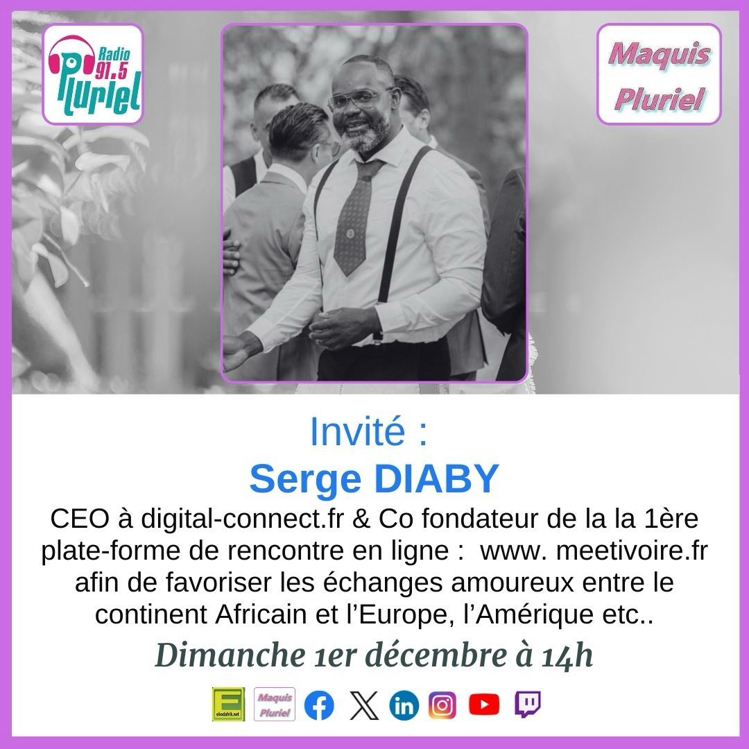 Image de MEETIVOIRE.FR sur la radio Lyonnaise Radio Pluriel 91.5 FM